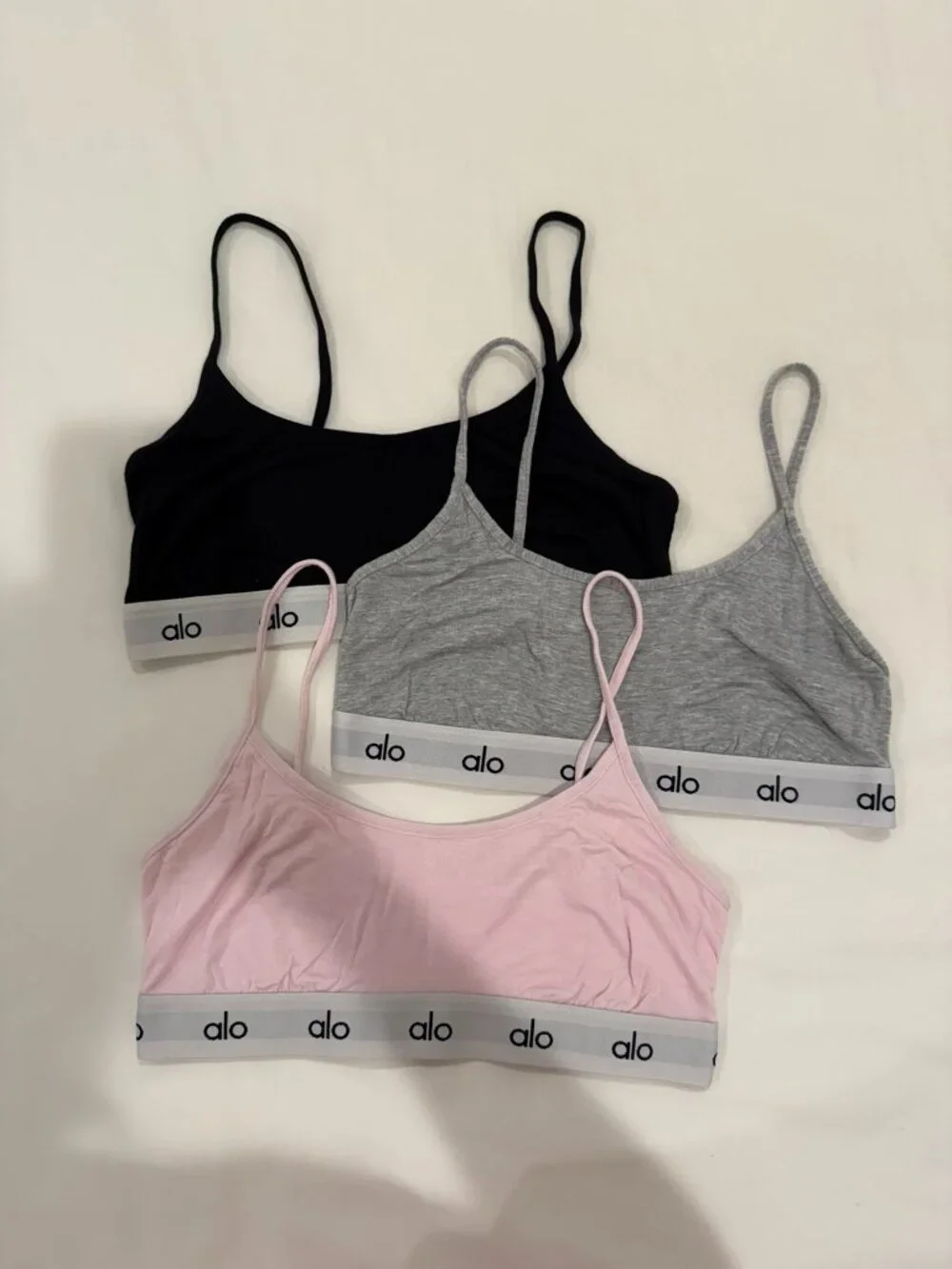 Set of 3 Alo Yoga Icon Cami Bras (Discontinued)